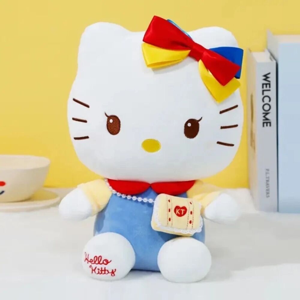 Sanrio Cool Hello Kitty Cute Kawaii Purse 10 Inch Plush Girl Doll U.S Seller